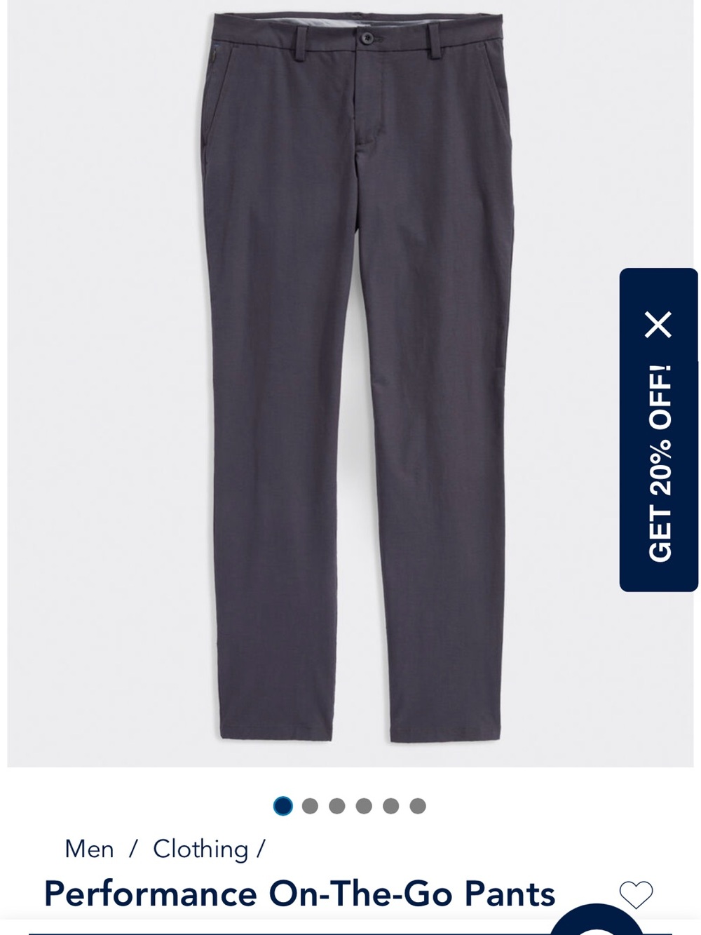 Vineyard Vines Men's Chinos - Dark Night